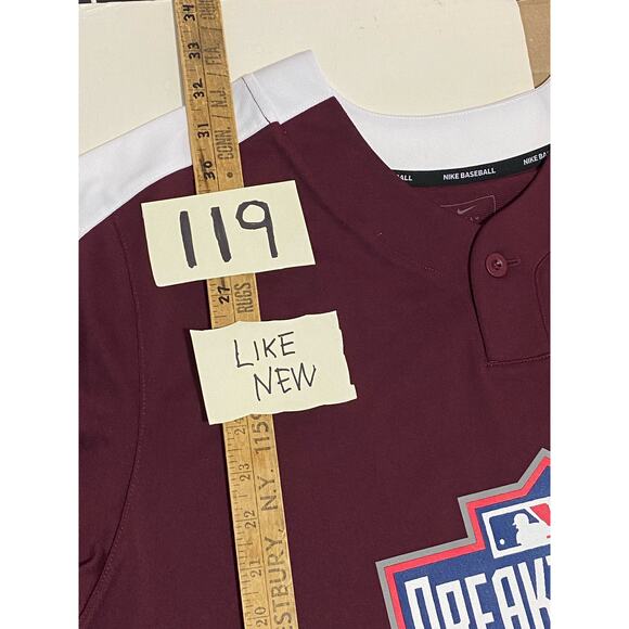 NWT Nike Baseball Breakthrough Series Jersey Mens XL Maroon Red MLB #20 - Picture 4 of 7